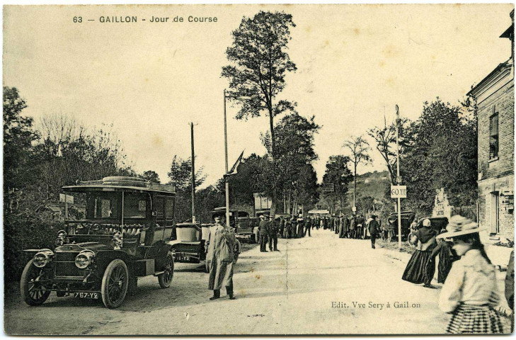 Gaillon. Jour de Course.