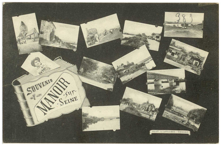 Manoir (Le). Carte souvenir.