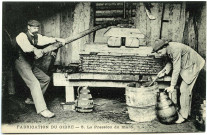 Divers. Fabrication du Cidre. - La Pression du marc.