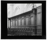 Stalles de l'église abbatiale de Saint-Germer-de-Fly (Oise).