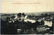 Andelys (Les). Le Petit Andely - Le Pont et la Vallèe de la Seine.