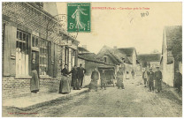 Hennezis. Carrefour près la Poste.