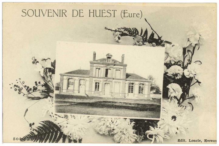 Huest. Souvenir de Huest (Eure).