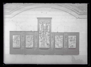 Retable du XVIème siècle de l'église de Saint-Riquier (Somme).