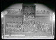 Retable de l'église de Bosnormand (Eure) représentant la Passion du Christ.
