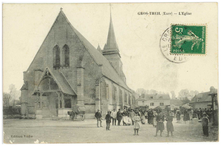 Gros-Theil (Le). L'Eglise.