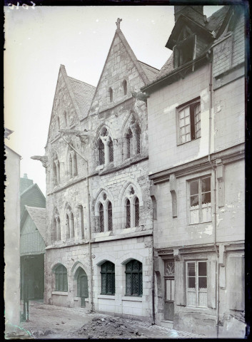 Maison des Templiers de Caudebec-en-Caux (Seine-Maritime).