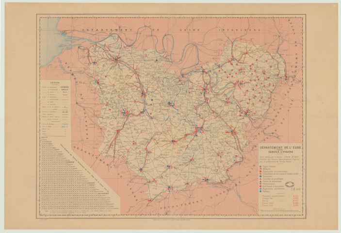 Département de l'Eure. Service d'hygiène