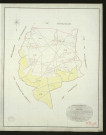 Brestot. Tableau d'assemblage _ du Plan Parcellaire de la Commune de Brestot _ Canton de Montfort - Pontaudemer - Eure. _ Terminé sur le Terrain le 24 février 1832, sous l'administration de M. A Passy, Préfet _ M. Godin, Maire _ sous la Direction de M.Marel, Directeur des Contributions directes _ M. Le Fébure, Géomètre en Chef. _ Par M. Gérard, Géomètre de 1re classe.
