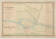 Bourth _"Plan d'ensemble et du cours d'eau du Moulin de Chéromont situé à Bourth, avec le projet d'une usine que Mr Duval, Maître de Forges à La Poultière demande l'autorisation de faire construire sur la propriété et au nom de Mme la duchesse d'Harcourt".