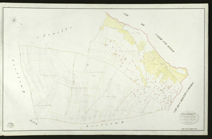 Campigny. Section C _ du Breuil et du Carrefour _ 2e et dernière Feuille