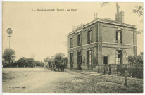 Nonancourt. La Gare.
