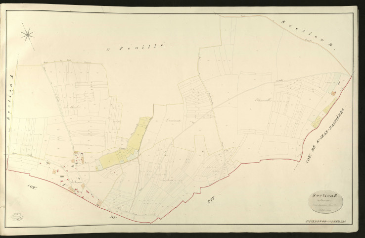 Saint-Pierre-de-Cormeilles. Section E _ de Cauvicourt _ 2e et dernière Feuille