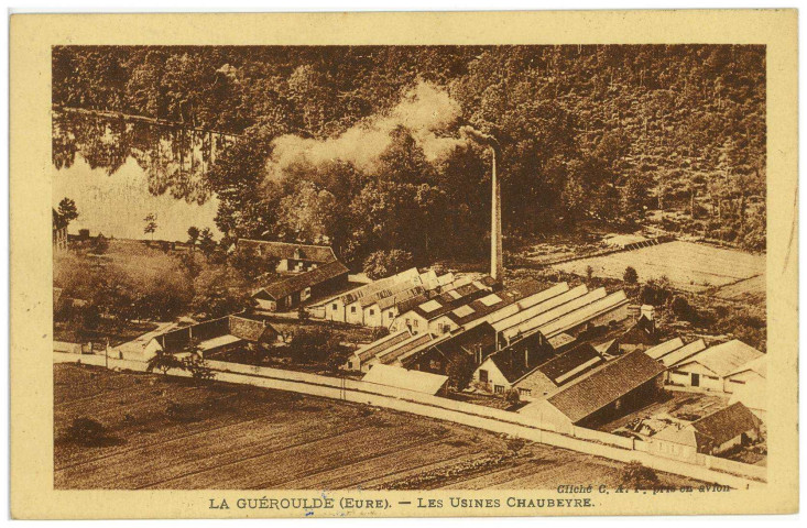 Guéroulde (La). Les Usines Chaubeyre.