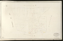 Triqueville. Section E _ de la Côte Baron _ Feuille Unique