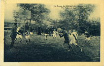 Bouafles. Le Camp de Bouafles (Eure). - Une Séance de Jeux.
