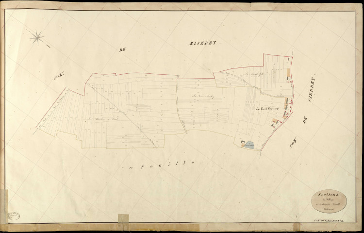 Vieil-Evreux (Le). Section A _ du Village _ 2e et dernière Feuille