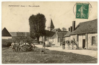Fontenay. Rue Principale.