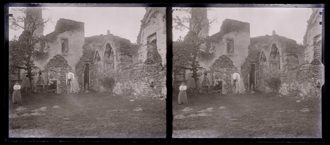 Édifice en ruines.