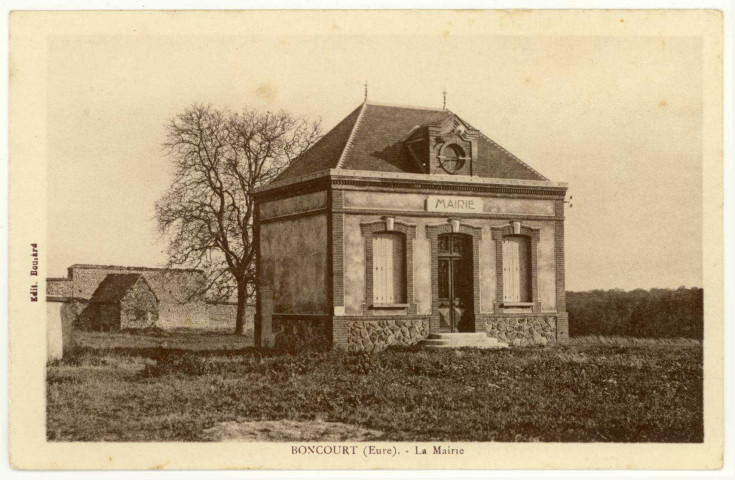 Boncourt. La Mairie.