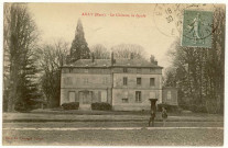 Ailly. Le Château (Manoir), la façade.