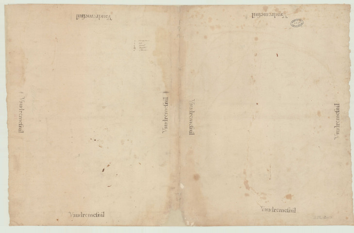 Vaudrimesnil (Manche) - Atlas de plans de la paroisse. *