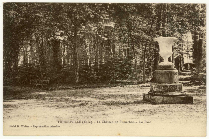 Ecardenville-la-Campagne. Le Château de Fumechon-Le Parc.