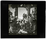 Musée de Florence (Italie), tableau de Lorenzo di Credi "L'Adoration des Bergers".