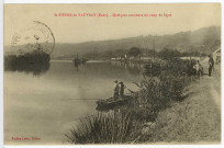 Saint-Pierre-du-Vauvray. Quelques amateurs du coup de ligne.