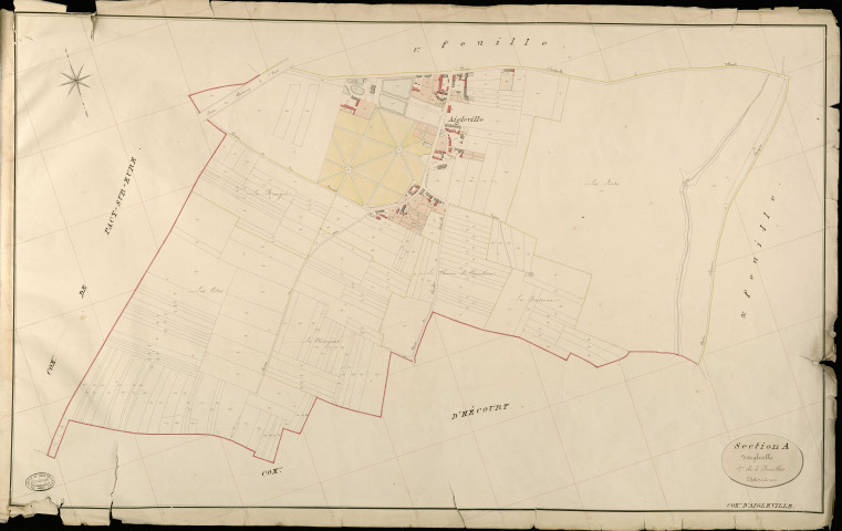 Aigleville. Section A _ d'Aigleville _ 2e de 3 Feuilles