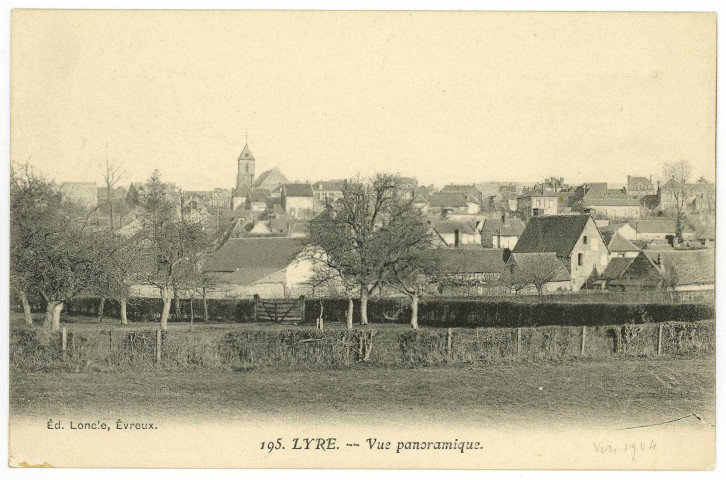 Neuve-Lyre (La). Vue panoramique.