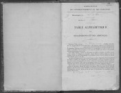 Tables 1867-1872