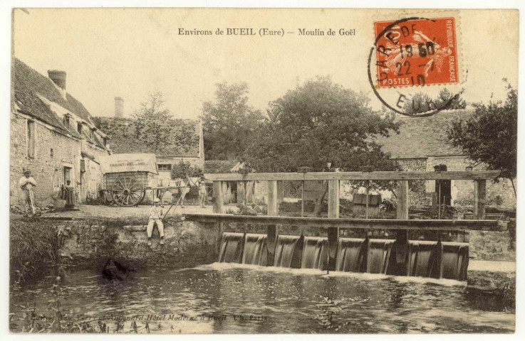 Bueil. Moulin.