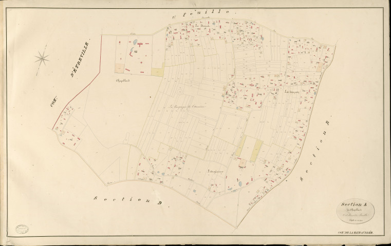 Haye-Aubrée (La). Section A _ du Chopillard _ 2e et dernière Feuille