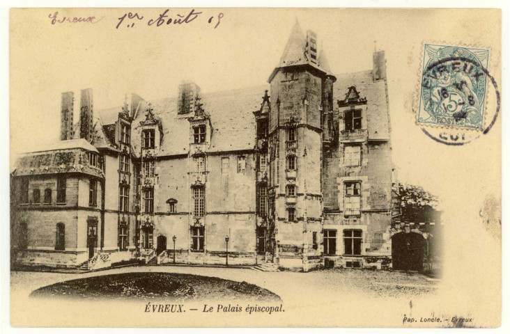 Evreux-Ville. Le Palais épiscopal.