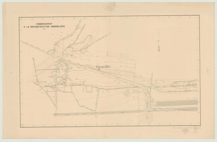 Pont-De-L'Arche _ CTRI _ Fond de plan topographique du Groupement régional des villes de Pont-de-l'Arche, Igoville, et Alizay, en 4 feuilles