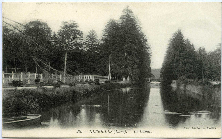 Glisolles. Le Canal.