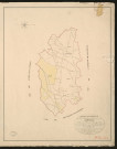 Brétigny. Tableau d'assemblage du Plan Parcellaire de la Commune de Brétigny. _ Canton de Brionne - Bernay - Eure. _ Terminé sur le terrain en 1827, sous l'administration de M. Le Vicomte Raymond Delaitre, Préfet - M. Marabout, Maire et sous la direction de M. Hurtelle, Directeur des Contributions directes. _ M. Hautier, Géomètre en Chef. _ Par M. Charpentier, Géomètre de 1re classe