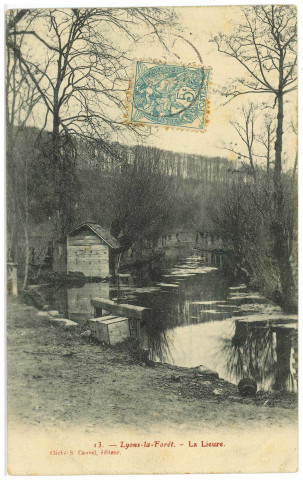 Lyons-la-Forêt. La Lieure.
