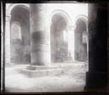 Ruines et vestiges de l'abbaye de Jumièges (Seine-Maritime).