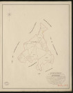 Thuit-Hébert. Tableau d'assemblage du Plan Parcellaire de la Commune de Thuit-Hébert. _ Canton de Bourgtheroulde - Pontaudemer - Eure. _ Terminé sur le terrain en 1828, sous l'administration de M. Le Vicomte Raymond Delaitre, Préfet - M. Duval d'Angoville, Maire et sous la direction de M. Hurtelle, Directeur des Contributions directes. _ M. Hautier, Géomètre en Chef. _ Par M. Lefebvre, Géomètre de 1re classe