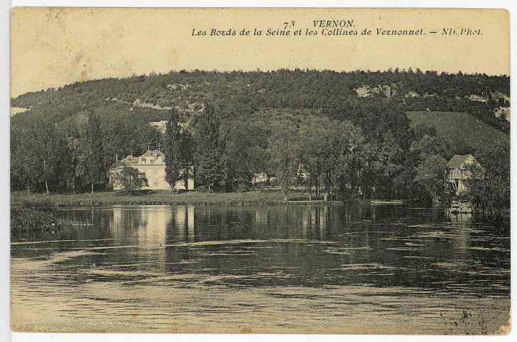 Vernon-Ville. Les Bords de la Seine et les Collines de Vernonnet.