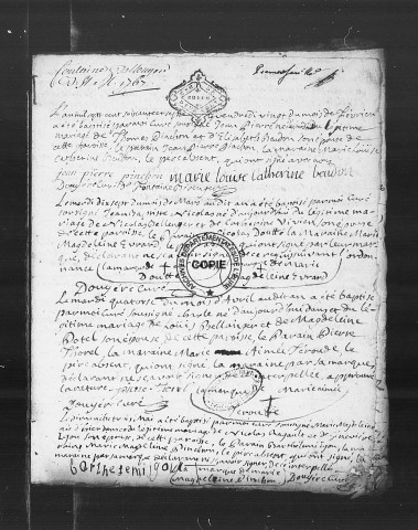 BMS (1767-1792)