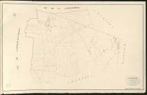 Montreuil-l'Argillé. Section D _ du Fresne _ 2ème de 3 feuilles _ Echelle de 1 à 2500