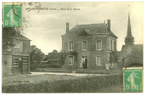 Landepéreuse. Place de la Mairie.