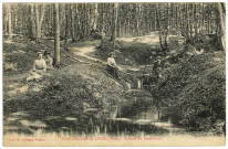 Lyons-la-Forêt. Forêt domaniale de Lyons (Eure). - Sources du Fouillebroc.