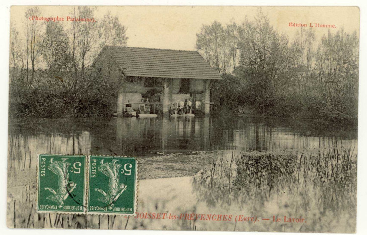 Boisset-les-Prévanches. Le Lavoir.