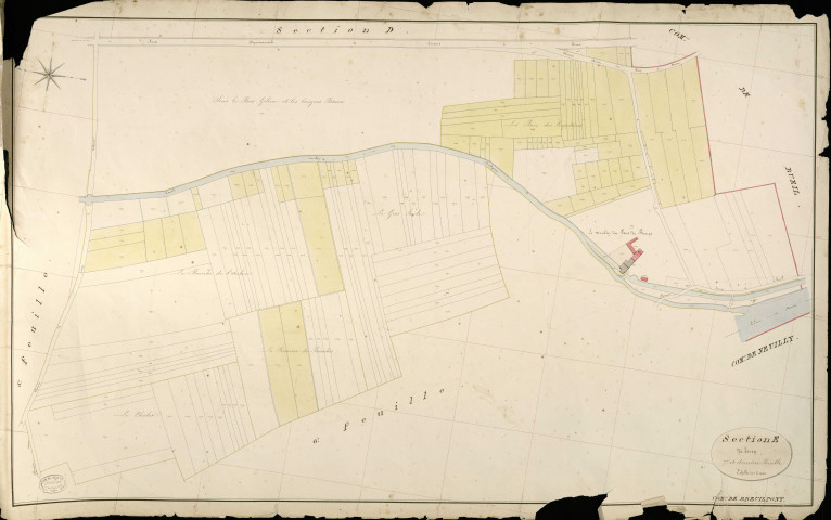 Breuilpont. Section E _ de Lorey _ 7e et dernière Feuille