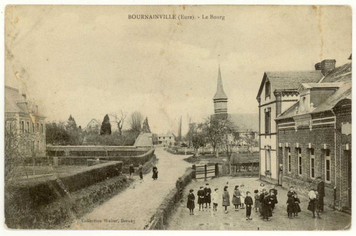 Bournainville. Le Bourg.