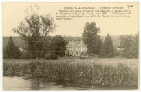 Corneville-sur-Risle. Ancienne Abbatiale-Résidence des Abbés, Seigneurs de Corneville. L'Abbaye dite de Saint-Vincent-aux-Bois, fût fondée vers 1043. L'Abbatiale a été incendiée et reconstruite en 1621. La Façade Sud a été récemment re faite.